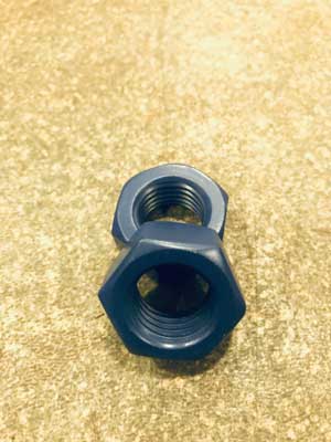 Inconel PTFE Coated Nut